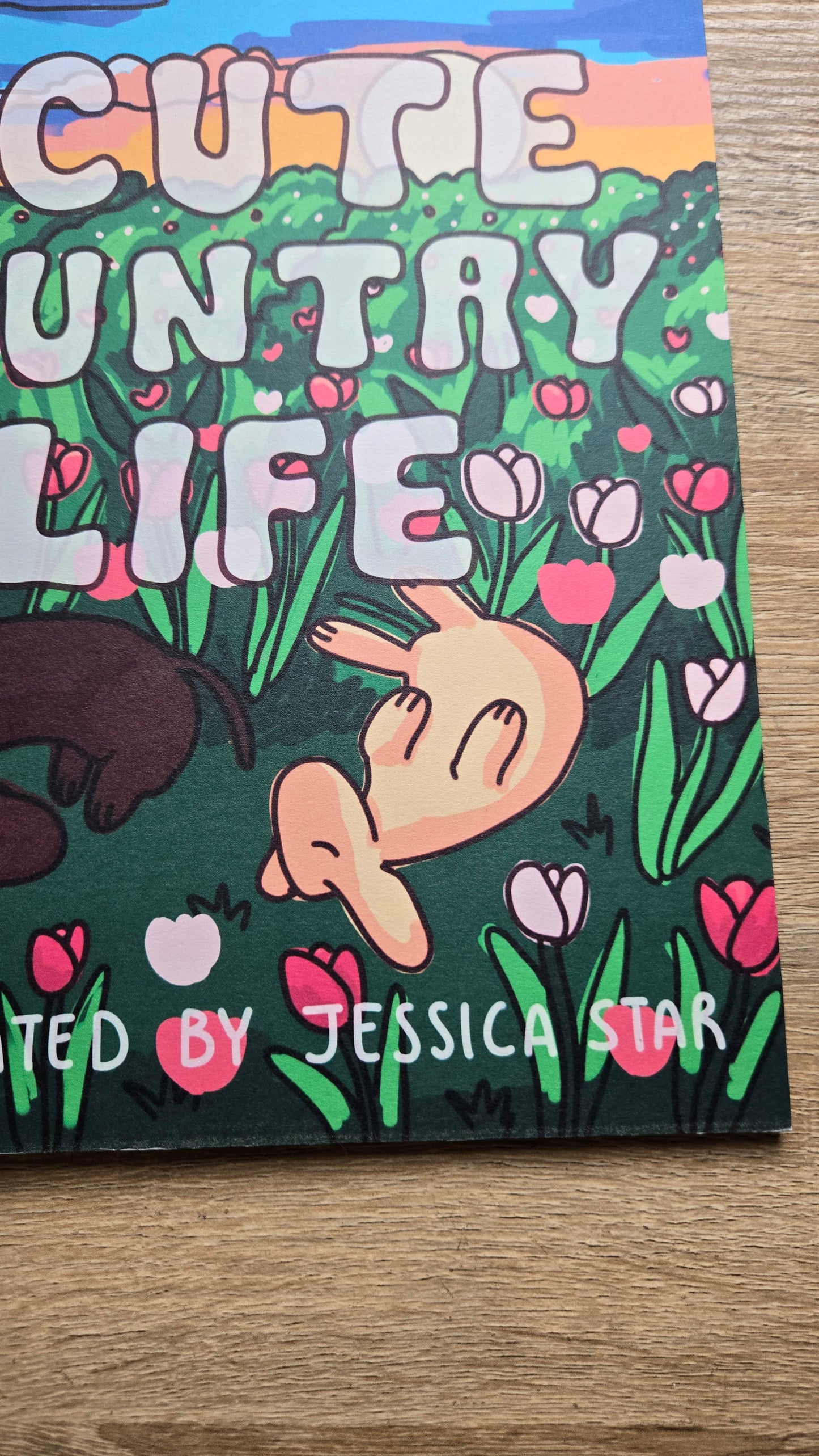 A Cute Country Life Coloring Book (PREORDER)