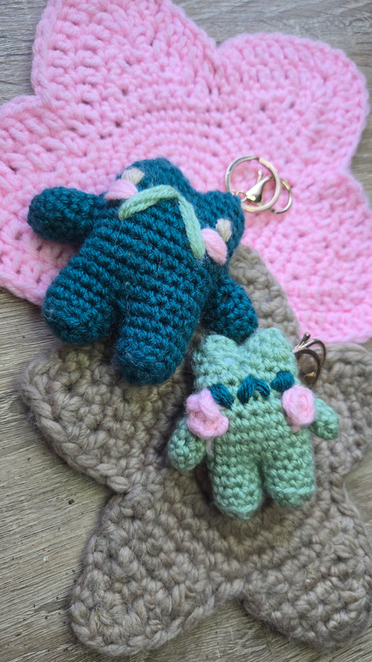 Frollo and Frogitta Magnetic Couple Keychain